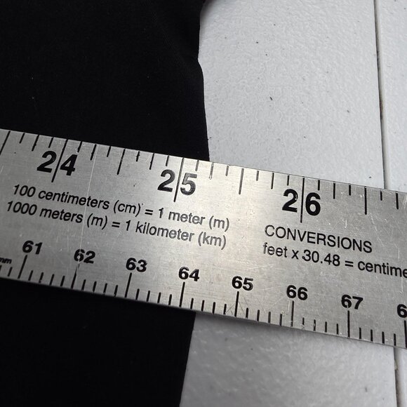 Express Shirt Womens XL Black Button Front Long Sleeve Tunic Pleated Shoulder - Picture 10 of 11